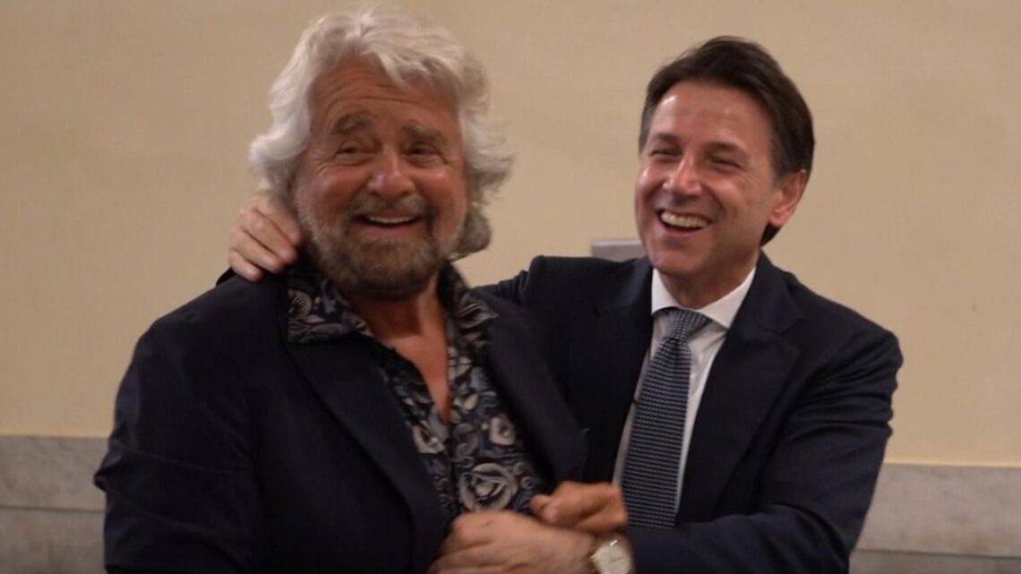 Cinque Stelle, Grillo e Conte